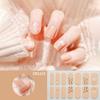 Nail Art No-bake Nail Stickers Full Stickers, 14-finger No-bake Gel Nail Stickers, Nail Art Full Stickers