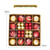 42pcs Electroplated Shiny Christmas Tree Baubles - Creative Hanging Ornaments for Festive Decoration