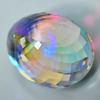 Beautiful Rainbow Color Mystic Topaz Natural Oval Cut 71.10 Ct Gemstone