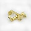 2pcs/set Violin Adjustable Plating Copper Chinrest Clamps for 3/4 4/4 Violin Screws Violin Accessory