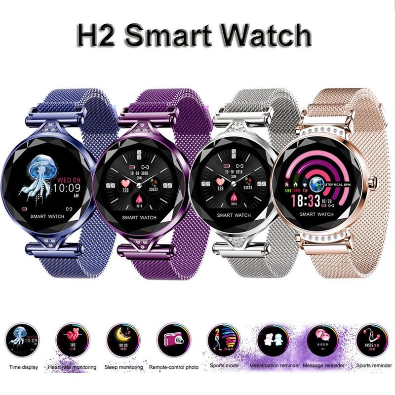 Buy Smart Watch Women 3D Diamond Glass Heart Rate Blood Pressure Sleep  Monitor Best Gift Smartwatch at affordable prices — free shipping, real  reviews with photos — Joom