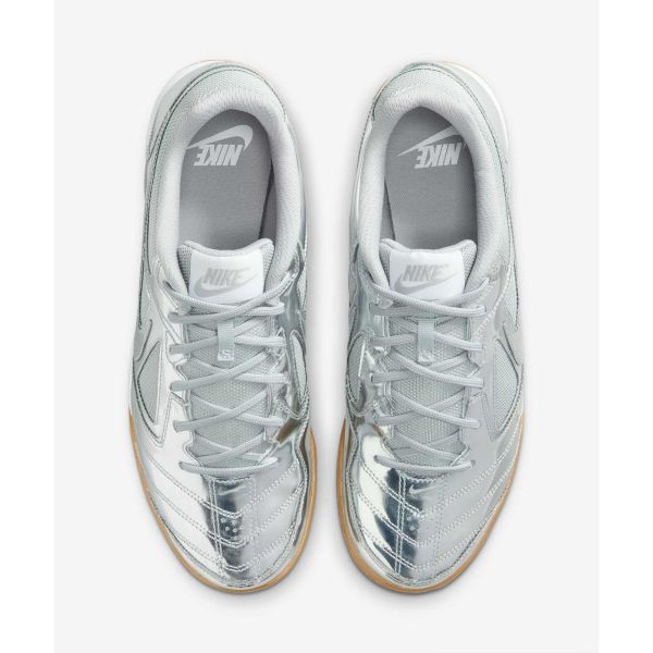 Nike Gato LV8 Chrome Unisexové tenisky Stříbrná metalíza-Stříbrná bílá IB3566-001
