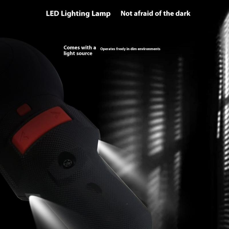 3Speed Cordlessly Screwdriver Instantly Start Function LED Light 8N.m Manual Torques Auto Mode 800mAh Rechargeable Tool