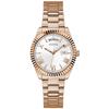 Ladies' Watch - Rose Gold Steel Strap White Dial Day-Date GW0308L3