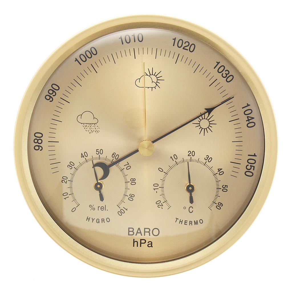 Buy Meter Wall Hanging Barometer Thermometer Hygrometer Weather Station