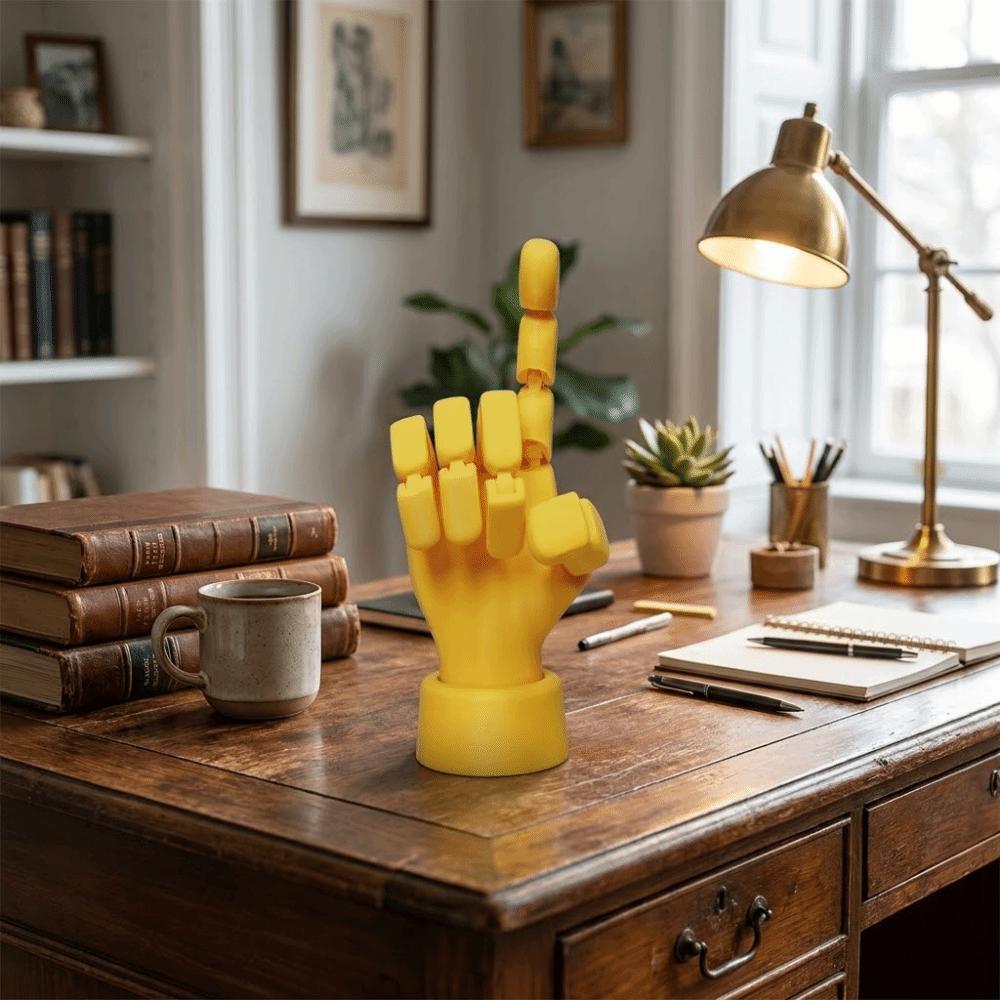 Novelty 3D Printed Hand Model Unique Movable Joint Hand Articulated Hand Model Friends Gift