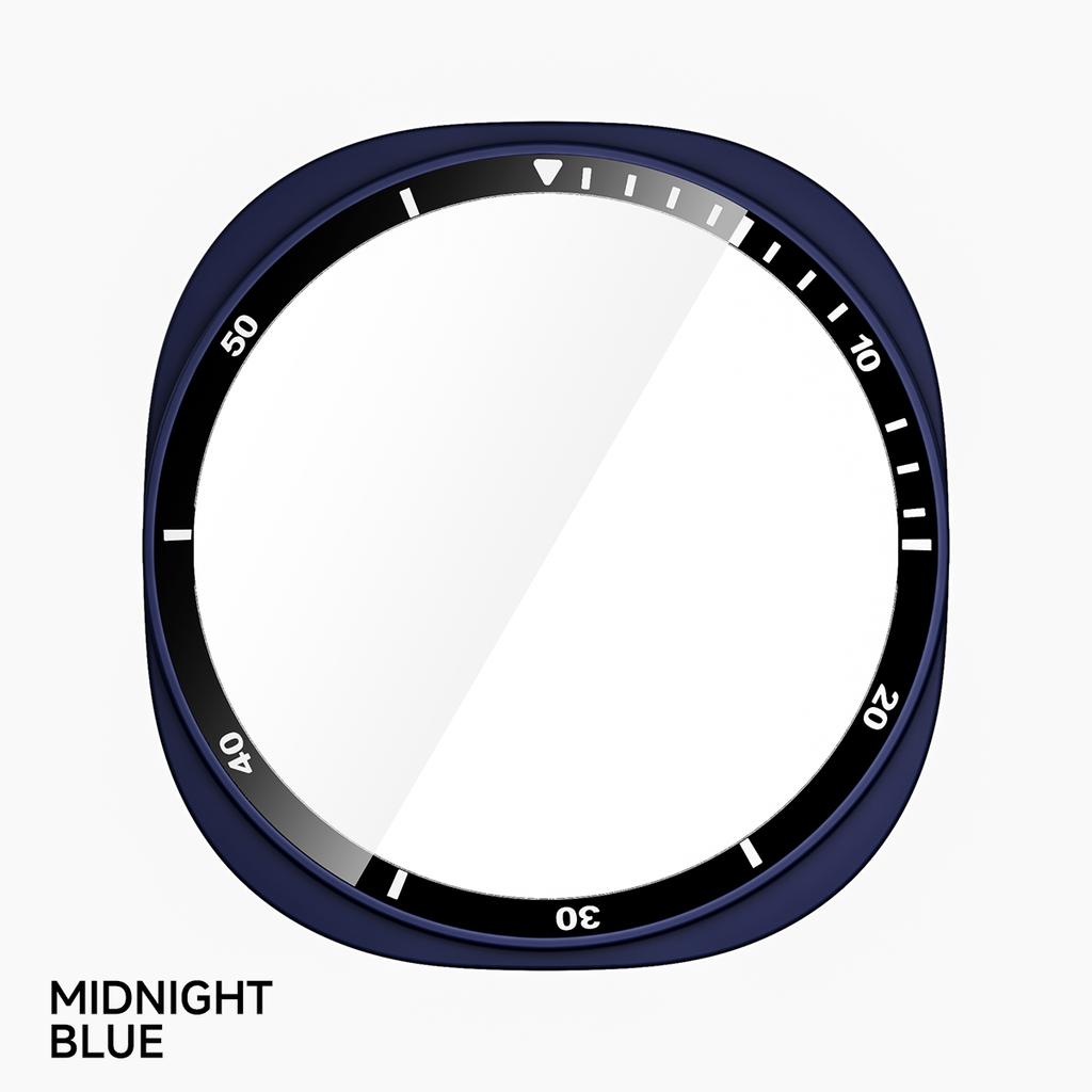 Tempered Glass+ PC Cover for Samsung Galaxy Watch 8 44mm All Coverage Protective Bumper Case for Galaxy Watch 8 40mm Accessories