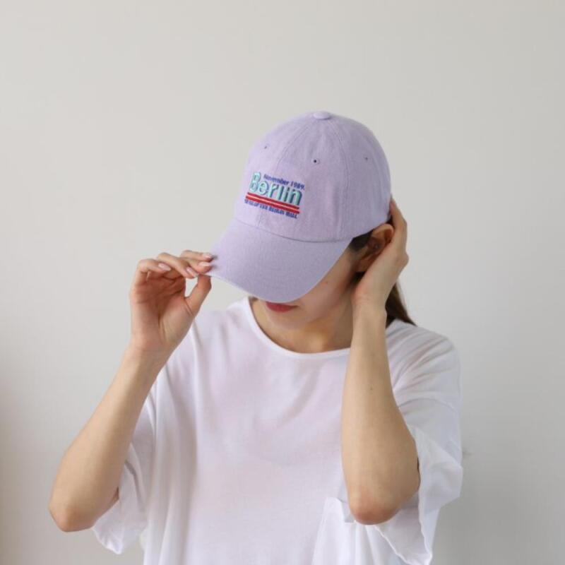 Women s Berlin Colorblock Lettering Pastel Hat C5366_Pink