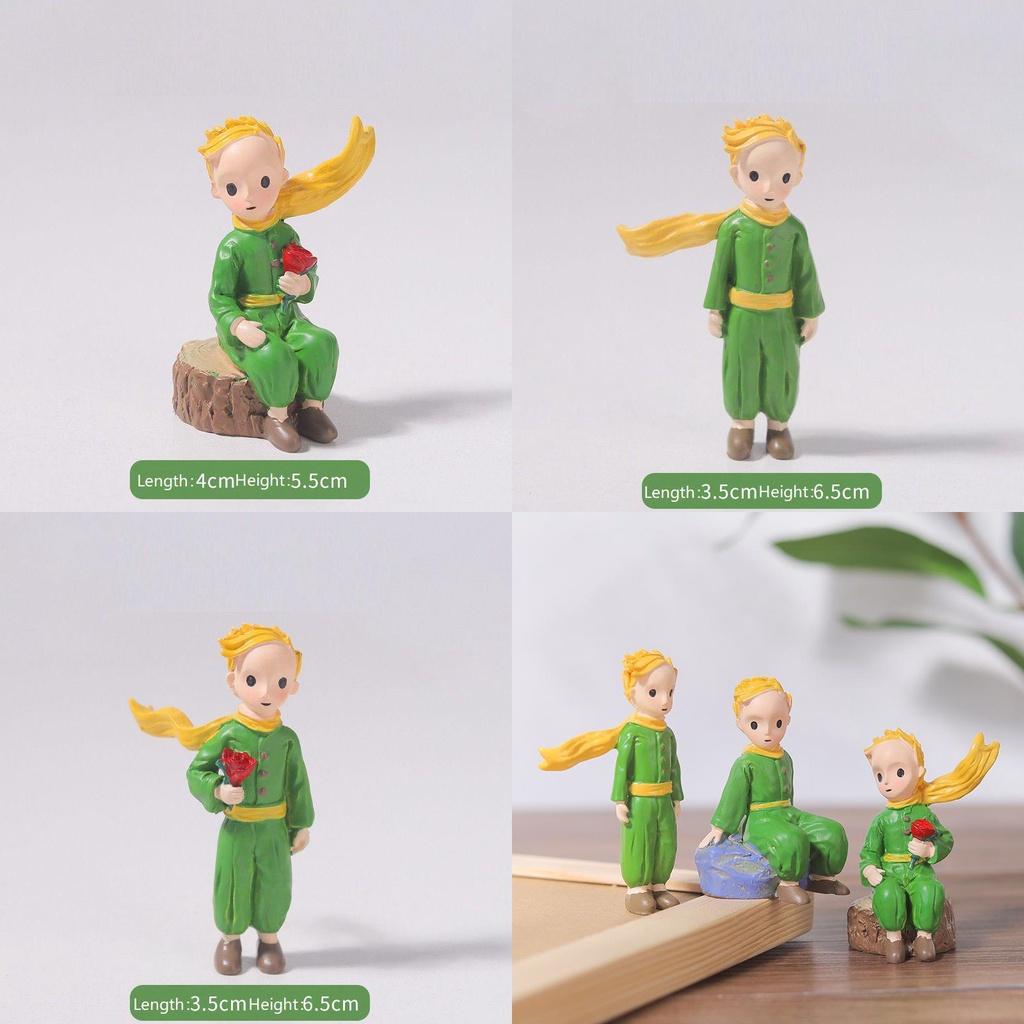 Enchanting Little Prince Resin Figurines For Cake Decorations And Micro Landscapes