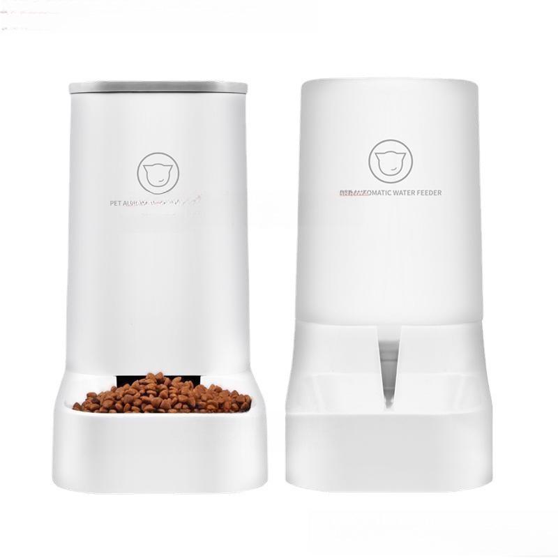Universal 2-in-1 Automatic Pet Feeder & Water Dispenser for Cats and Dogs
