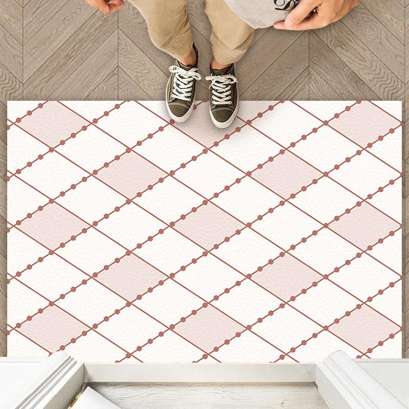 Kitchen Non-slip Mat Simple Absorbent Oil Absorbent Long Anti-dirty Foot Mat Entry Bathroom Bathroom Door Anti-fall