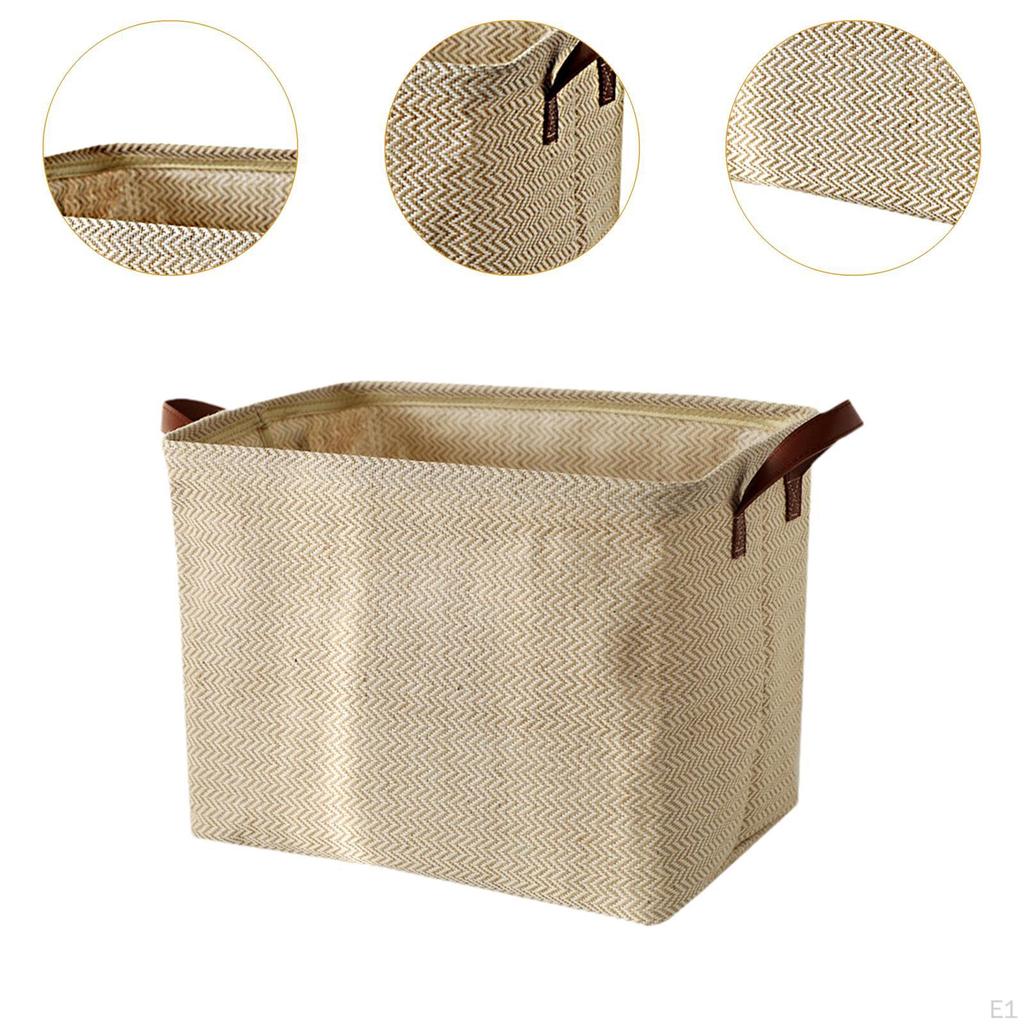Wardrobe Storage Basket Laundry Multipurpose Box Bin for Clothes Towels Books