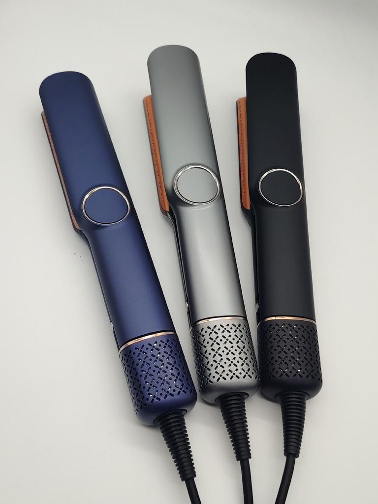Multifunction High-Speed Hair Dryer & Straightener with Hot/Cold Air & Negative Ions for Salon and Home Use
