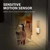 LED Night Light With Motion Sensor EU US UK AU Plug Lamps Children'S Night Lights For Bedside Table Bedroom Stair Kitchen