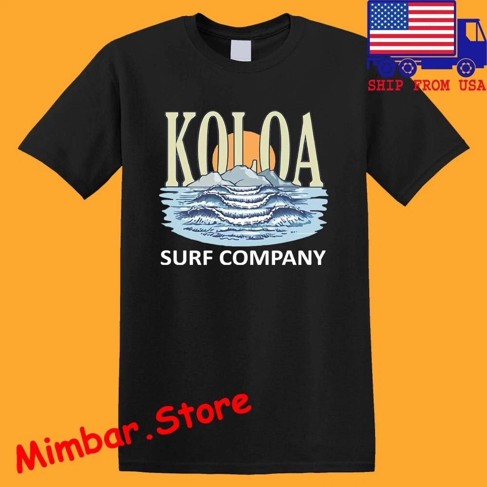 Koloa Surf Wave Men s Black Size S-5XL S