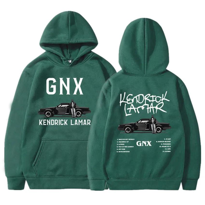 GNX Album Neutral 2025 bedruckter Hoodie Kendrick Lamar Rapper Rock-Stil Pullover Sweatshirt Unisex Hoodie Harajuku