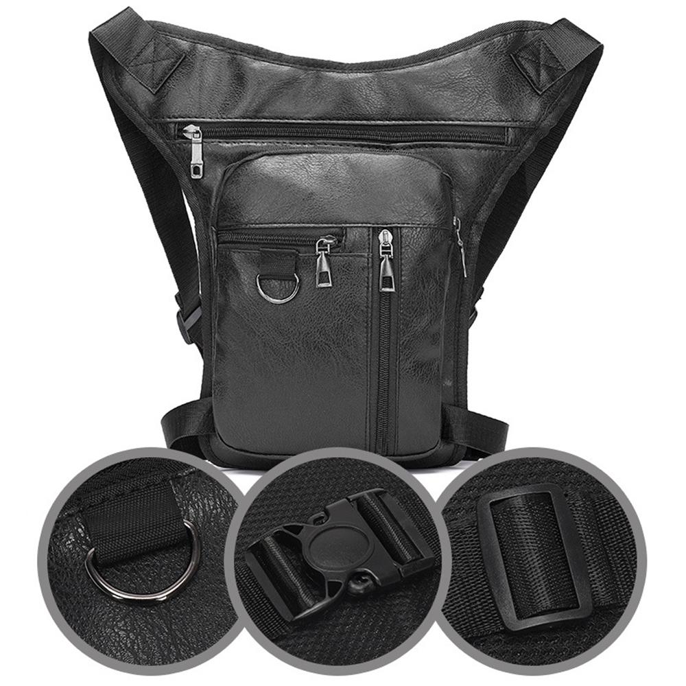 Skórzana torba na nogę, pas biodrowy, torba na nogę, torba podróżna, motocyklowa, saszetka biodrowa, torba na klatkę piersiową, torba podróżna, torba sportowa ...