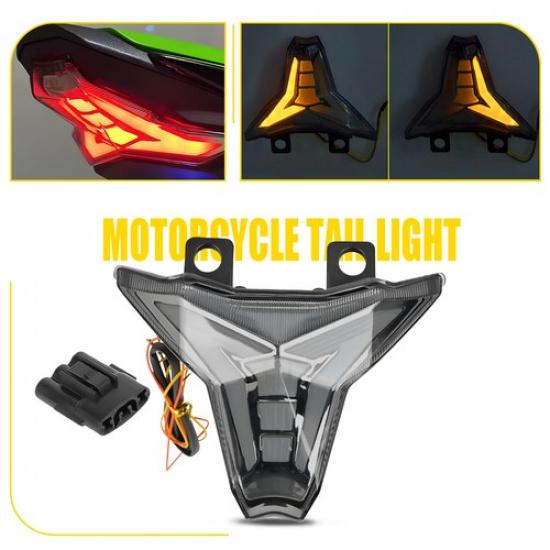 Integrated LED Light Tail Brake Turn Signal For Kawasaki Ninja ZX-6R -