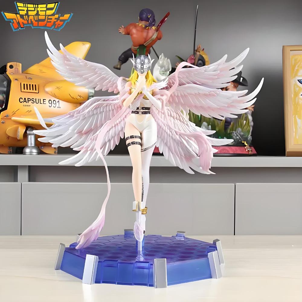 26cm/10.24inch Anime Digimon Adventure Figure Angewomon Action Figures Pvc Statue Desktop Ornament Collection Model Toys Gifts