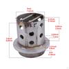 Centrifugal Casting Steel Bell Jewelry Craft Ring Practical