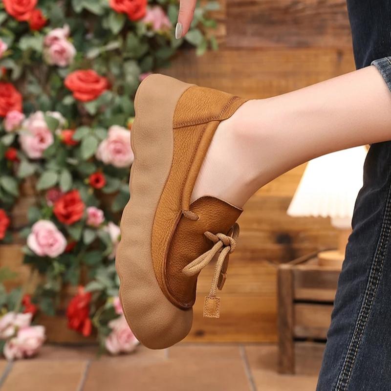 Fashion Loafers Shoes Women Flats Lace Up Casual Sport Shoes Fashion Autumn Woman Sneakers 2025 New Designer Walking Chaussure Femme