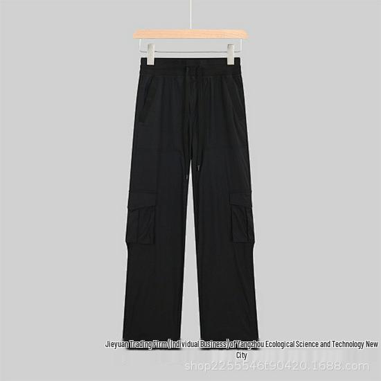 LULU Original Design Quick-Dry Thin Cargo Joggers for Dance, Hiking, and Casual Wear