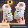 EVA Kids' Waterproof Cotton Slippers: Non-slip, Velvet-Lined, Removable Liner for Warmth, Ideal for Autumn/Winter Homewear.