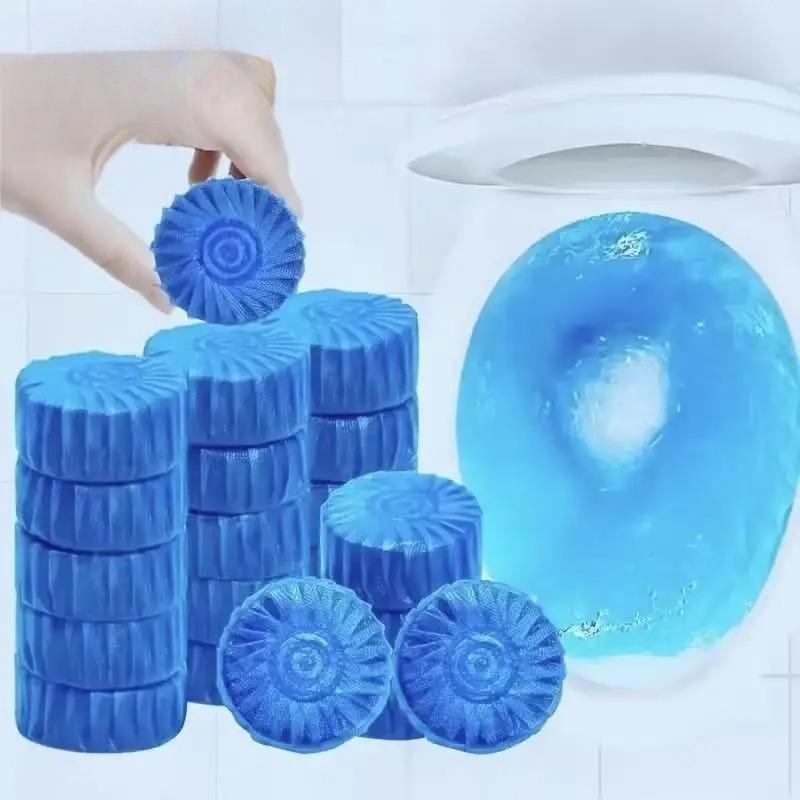 Toilet Bowl Cleaner Tablets Deep Cleaning Washer Deodorant Cleaning Agent Pills Toilet Tank Cleaners Remove Urine Stains Odor