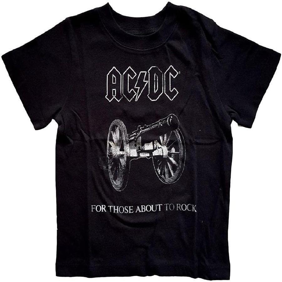 

Ac_Dc Toddler T Shirt About to Rock Band Logo Official Black 12 Months to 5 Yrs Size 12 Months XXXXXL чорний