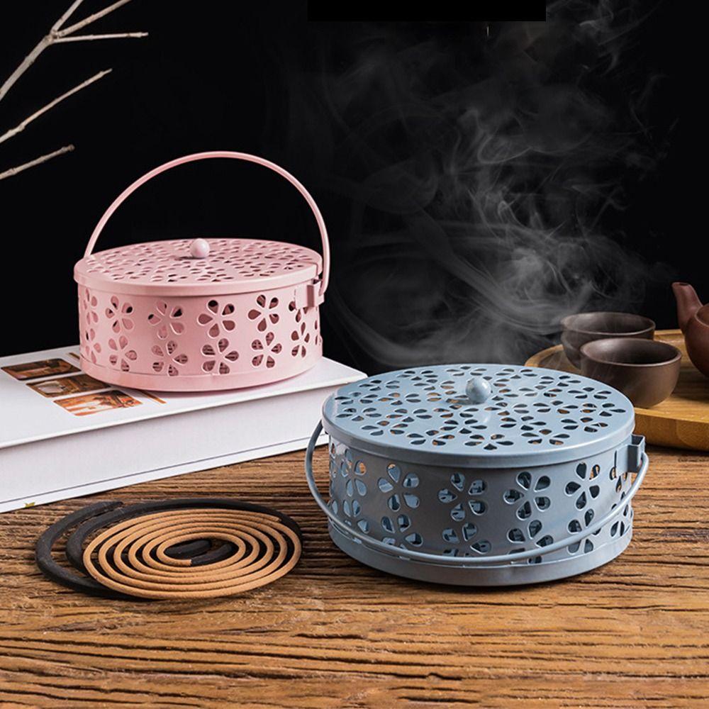 Home Mosquito Incense Plate Sandalwood Rack Mosquito Coil Tray Aroma Stove Mosquito Incense Holder