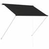 VidaXL Auvent Rétractable Auvent de Fenêtre Auvent de Terrasse Auvent de Balcon Auvent de Jardin Auvent d'Extérieur 100x150 145891