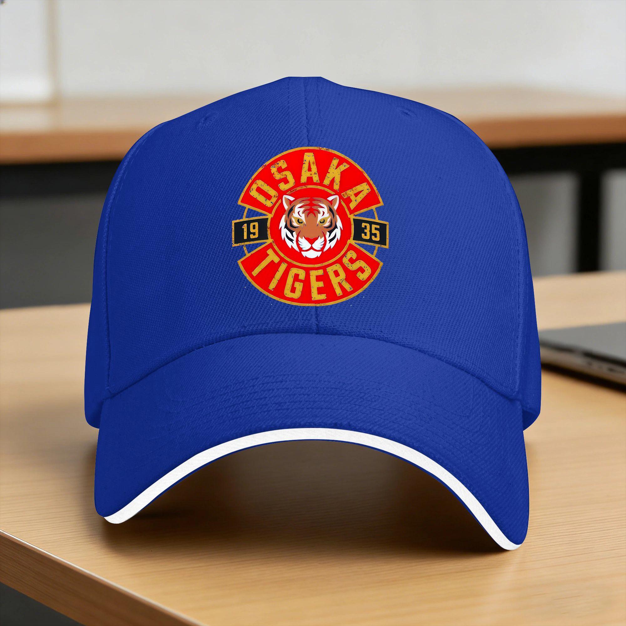 Osaka Tigers 1935 Lässige Baseballkappe Sommer Trucker-Mütze Wandern Angeln Hip Hop Hüte Damen Herren Stylische Baseballkappen One Size