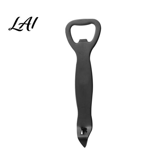 Practical Bottle Opener And Can Opener Durable Stainless Steel Design Double-Head Beer Manual Punch Multi-Functional Portable Kitchen Bar Tool