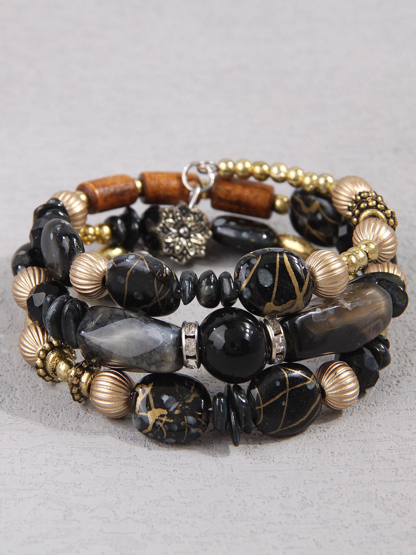 

Bracelet Made Of Stones One Size
