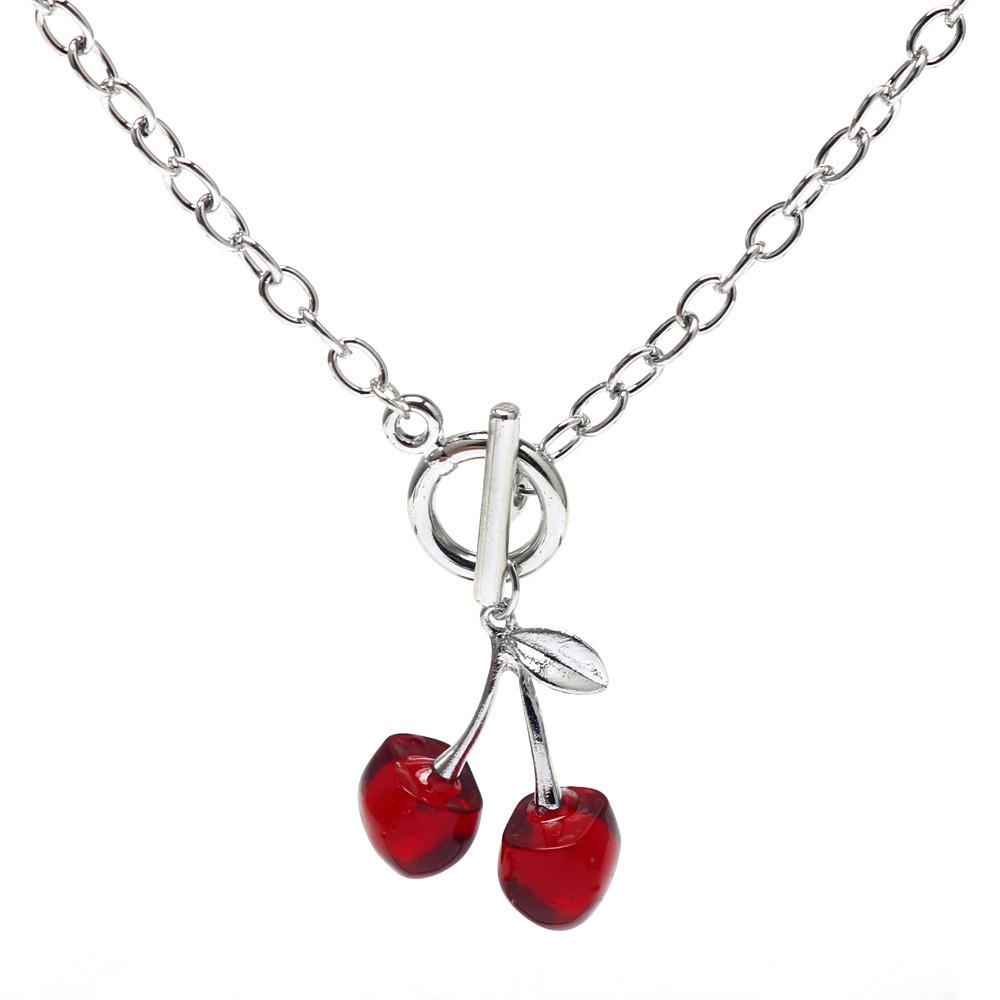 

Fruit Jewelry Modern Brooch And Necklace With Alloy Material For Men And Women StyleA