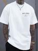 Unisexs Casual Milano Italia Letter Print Tshirt 100 Polyester Streetwear Short Sleeve Tee Sxxl