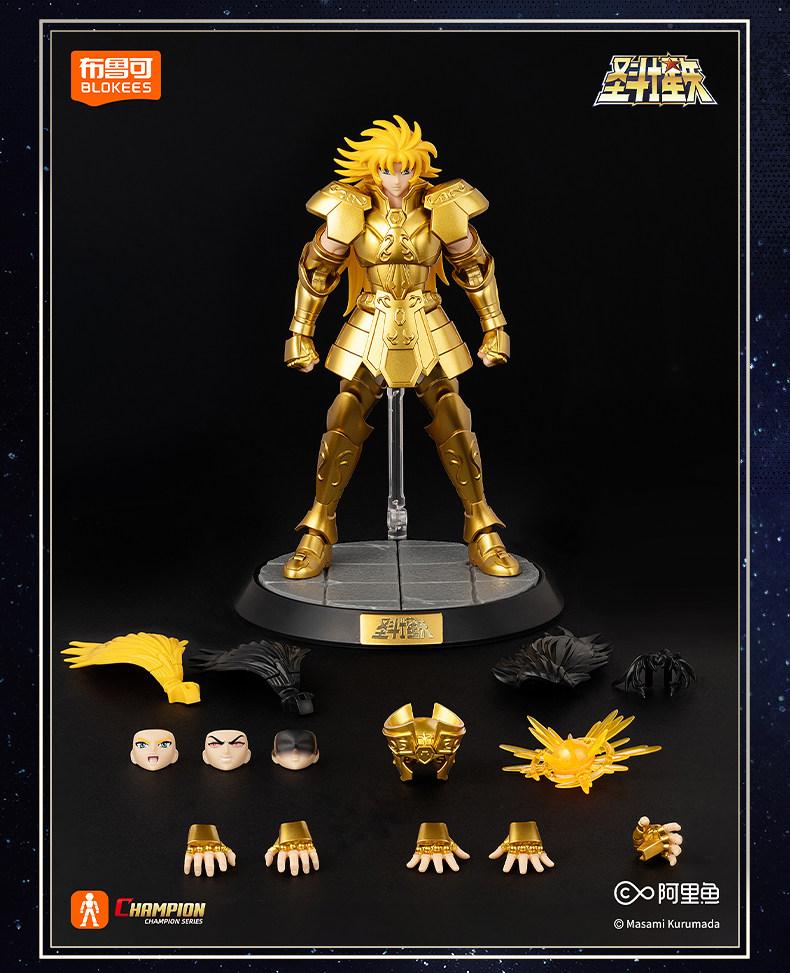 Phoenix Gemini Saga Ikki Gold Saint Seiya Gold Saint Assembled Joint Mobility Action Figure Anime Doll Toy Birthday Gift