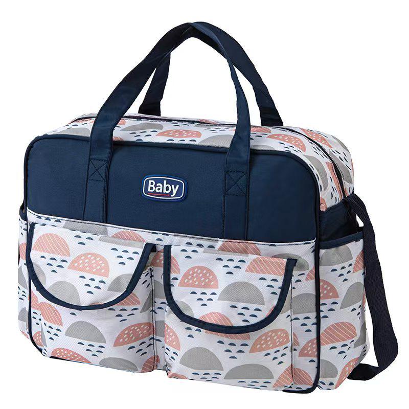 Ensemble de sac à langer multifonctionnel cinq pièces: Sac à Bandoulière et à Épaule Grande Capacité, Portable, pour Mère et Bébé