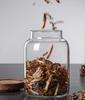 High-End Glass Storage Jar for Dried Tangerine Peel - Sealed Medicinal Material Display Container