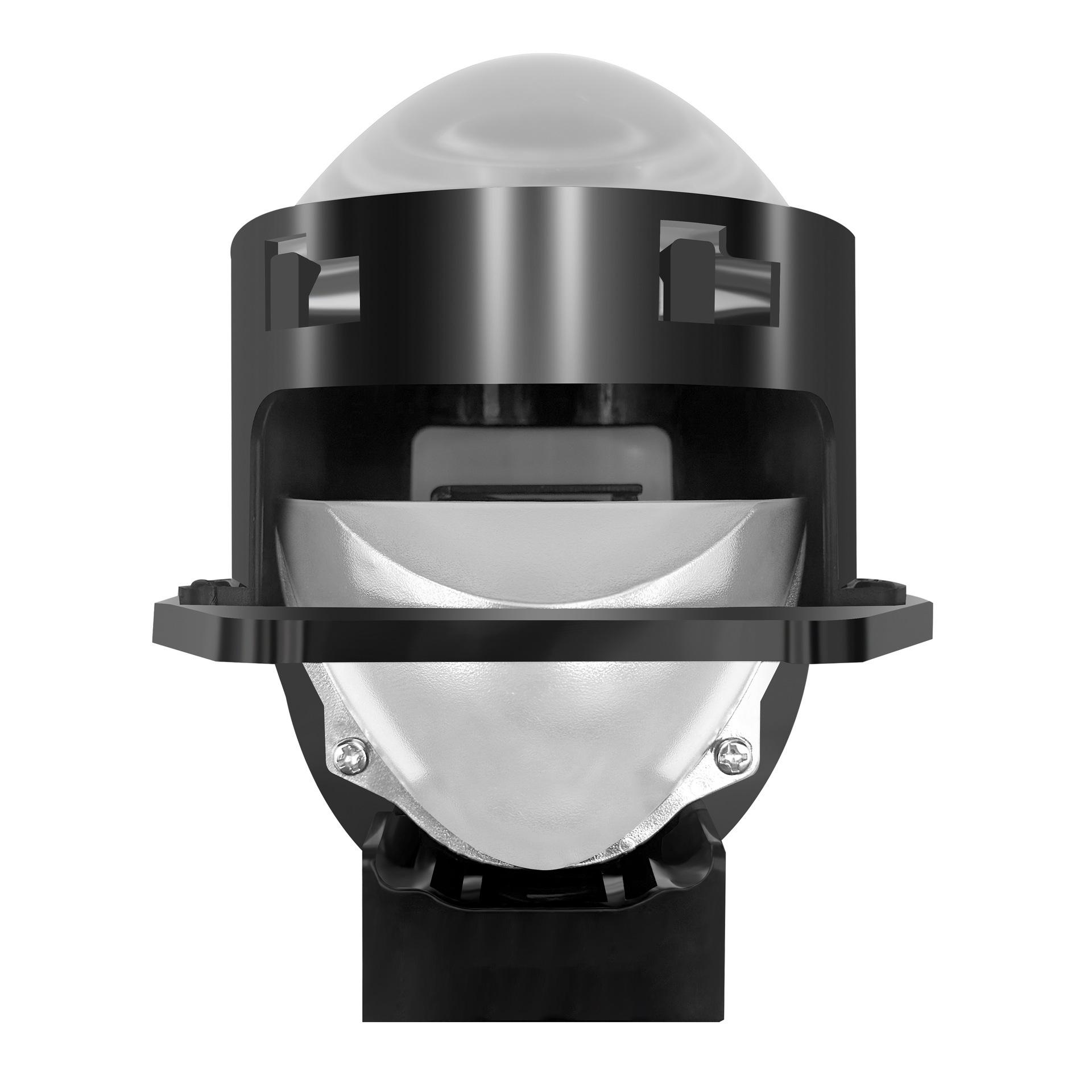 

3-дюймовая короткая светодиодная бифокальная линза без потерь, одинарная линза-чашка, модифицированный автомобильный свет, модернизированная система освещения 3-inch short LED single [single lamp cup]