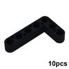 10PCS Technical Liftarm Thick L-Shape 3x5 Arm, MOC Bent Beam Parts 32526 for DIY Block Bricks