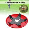 Weed Trimmer Head Replacement Easy Installation Weed Trimmer Head Heavy Duty Grass Trimmer Blade Set for Weed Eater  Trimmers