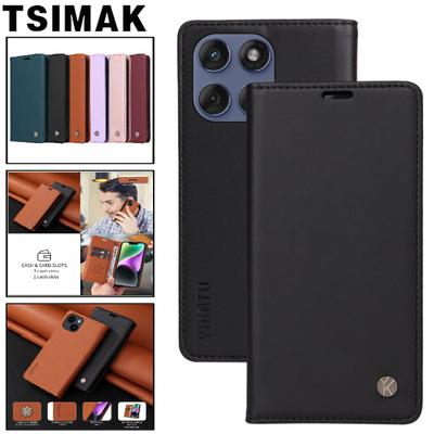 Bussinessové flipové pouzdro peněženka pro Motorola Edge 40 Neo 50 Pro 60 Fusion Moto Edge 60 Edge60 Ultra Silný magnet Kožený kryt na telefon
