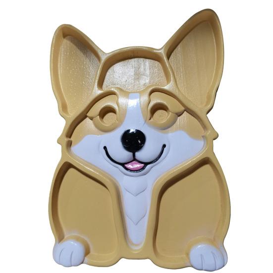 Dog Themed Charcuterie Platter Dog Shape Rustic Cheese Board Wooden Serving Tray for Party Treats Fruits Meats Snacks Housewarming Gift