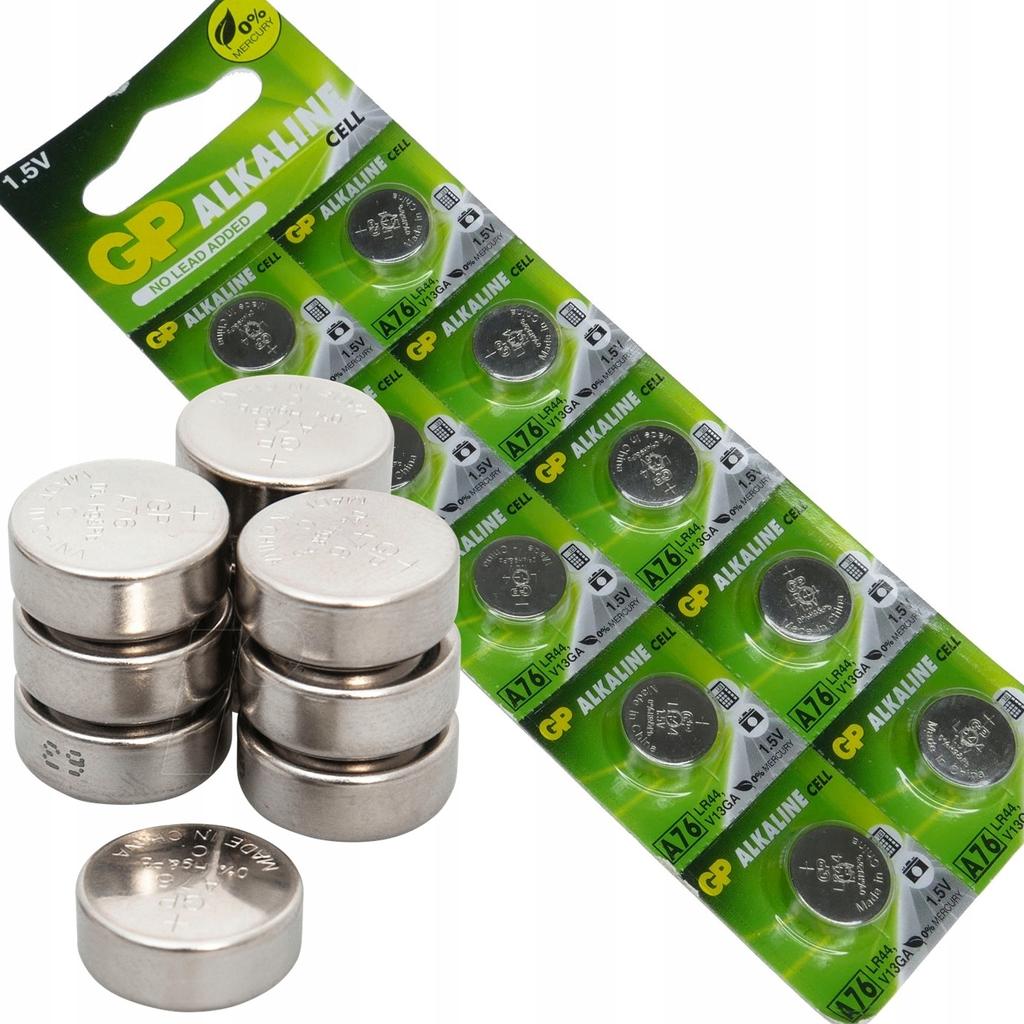 Bateria alkaliczna mini GP A76 / G13 x10