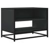 VidaXL TV Stand Black 61x40x46 Cm Engineered Wood and Metal, TV Bench, Hi-fi Cabinet, Entertainment Center, TV Buffet, 848879