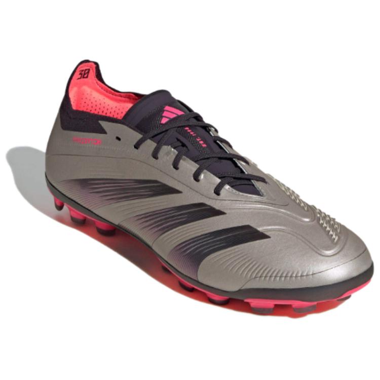 Adidas Predator Elite Fashion Anti-Slip Soccer Shoes Unisex Soccer Shoes Silver IF6315