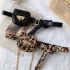 Waterproof Leopard Print Waist Pack Multi-Function Belt Pouch Fashion Fanny Pack Belt  Unisex
