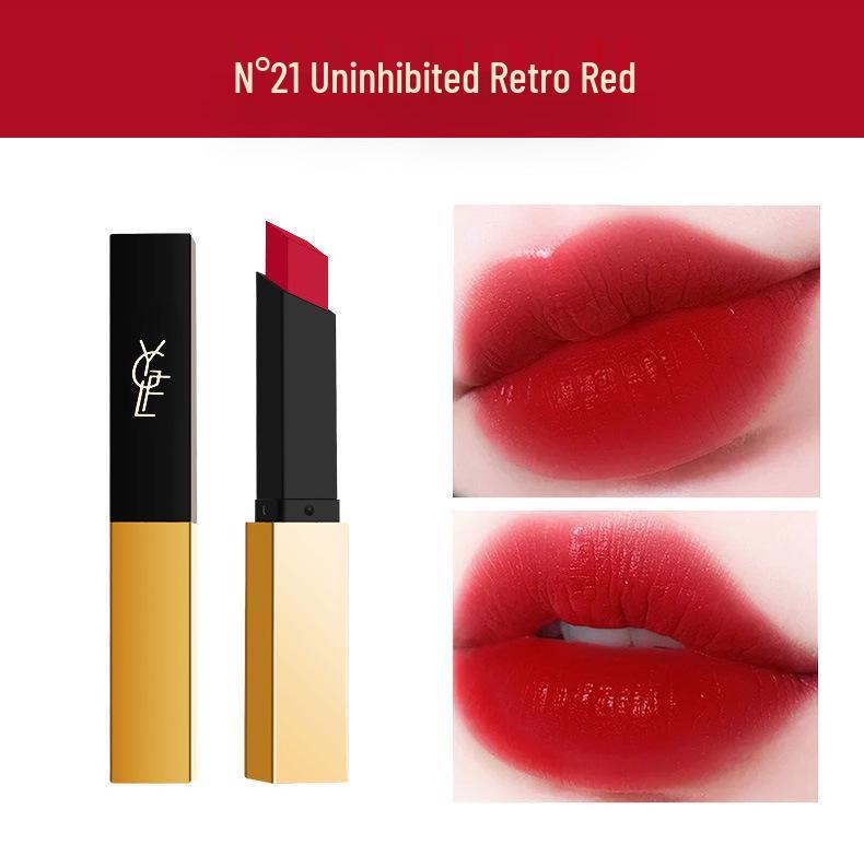 Qixi Valentine's Perfume & Lipstick Set: Rose, Black Opium, Libre - Gift for Girlfriend or Bestie