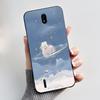 Casing For Nokia C01 Plus TA-1383 TA-1387 C1 2nd Edition Case Aesthetic Fashion Cute Cat Soft Silicone TPU Shockproof Back Cover